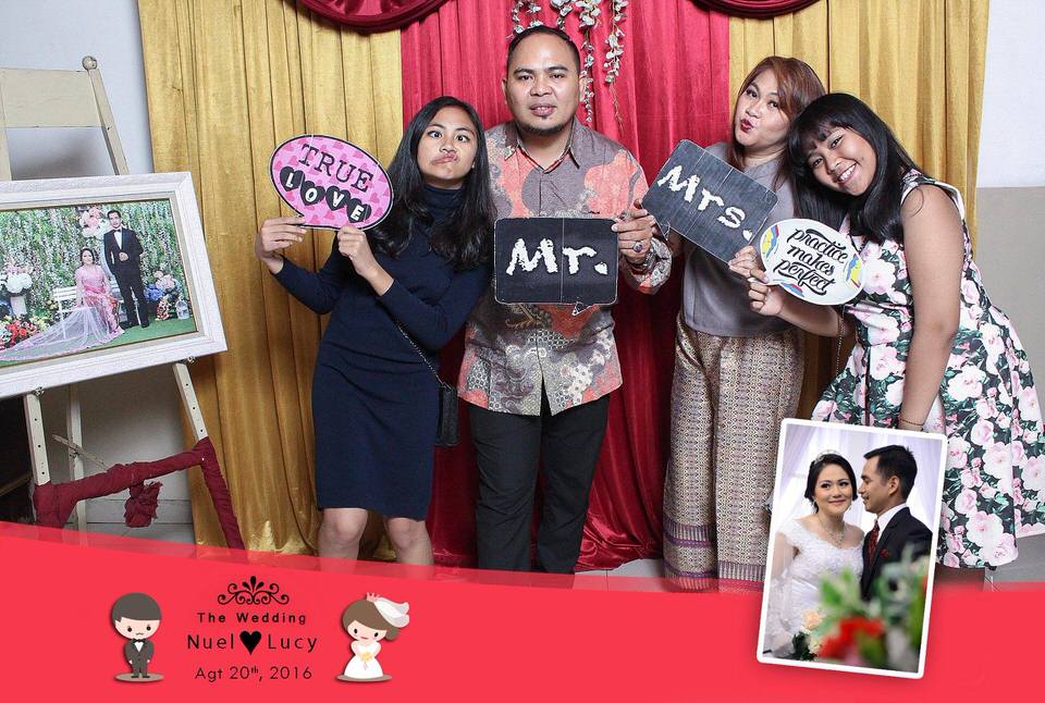 Photobooth ID Jakarta Wedding Nuel Lucy