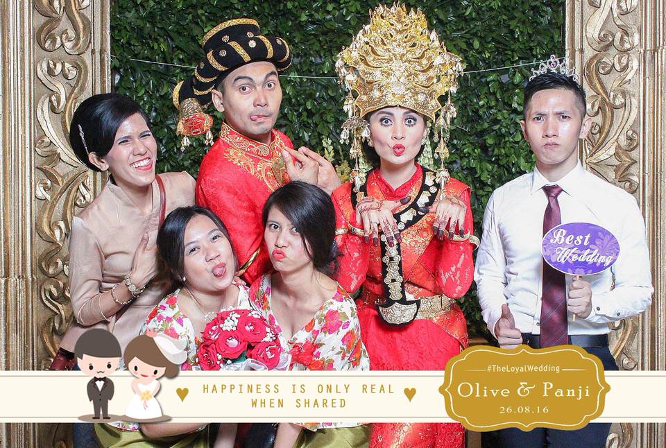 Photobooth ID Jakarta Wedding Olive Panji