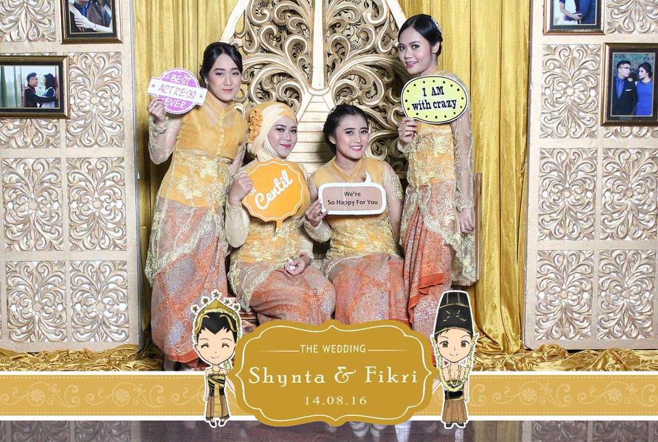 Gedung Antam  Wedding  Shntya And Fikri  Photobooth ID