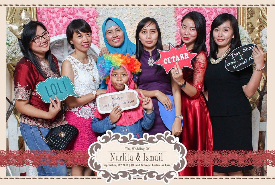 Photobooth ID Jakarta Weddding Nurlita Ismail