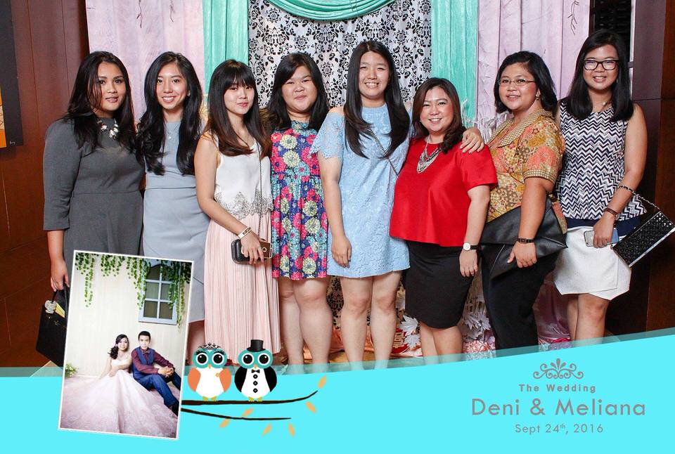 Photobooth ID Jakarta Wedding Deni Meliana