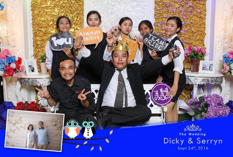 Photobooth ID Jakarta Wedding Dicky Serryn