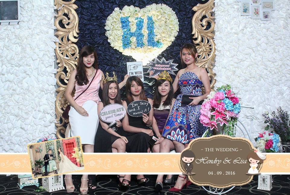 Photobooth ID Jakarta Wedding Hendri Lisa