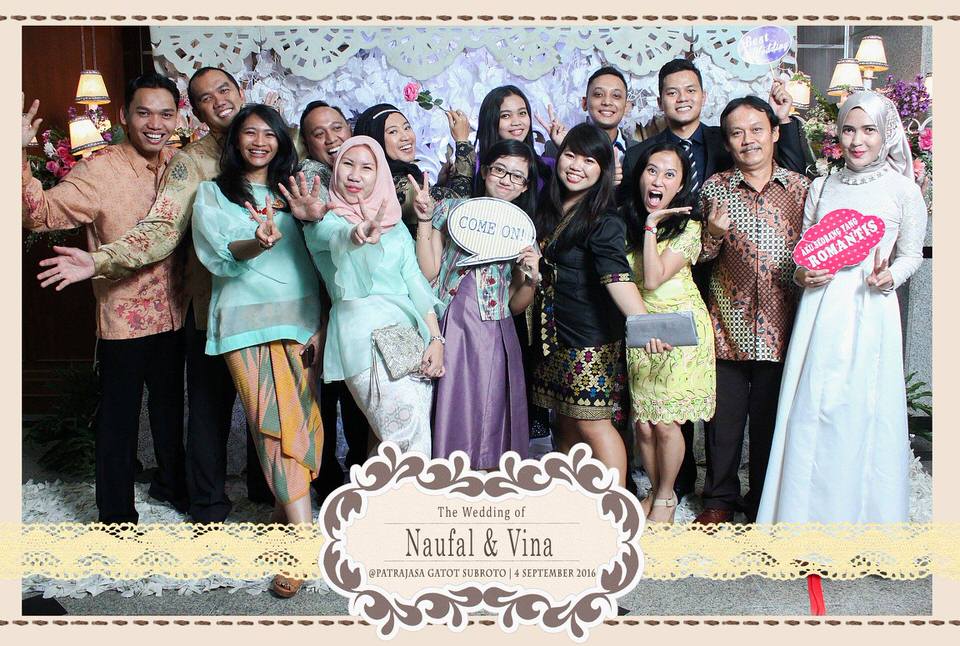 Photobooth ID Jakarta Wedding Naufal Vina