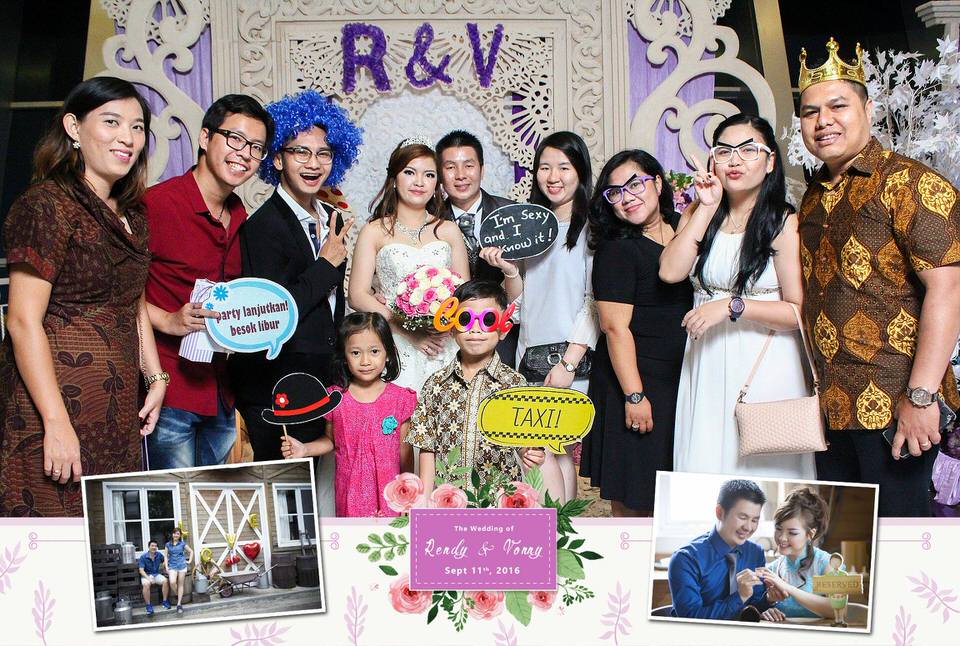 Photobooth ID Jakarta Wedding Rendy Vonny