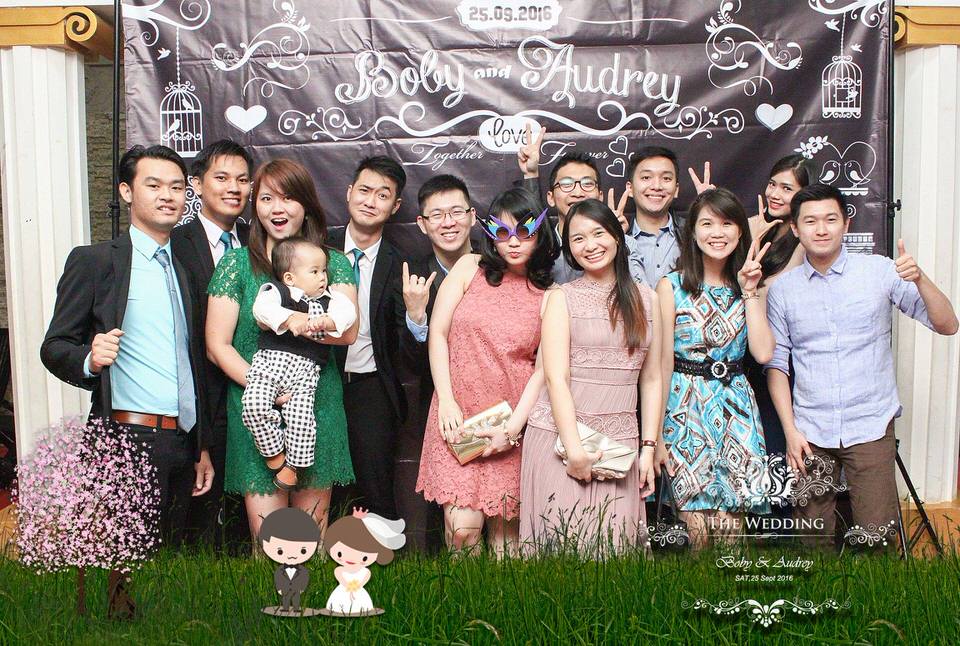 Photobooth ID Jakarta WeddingBoby Audrey