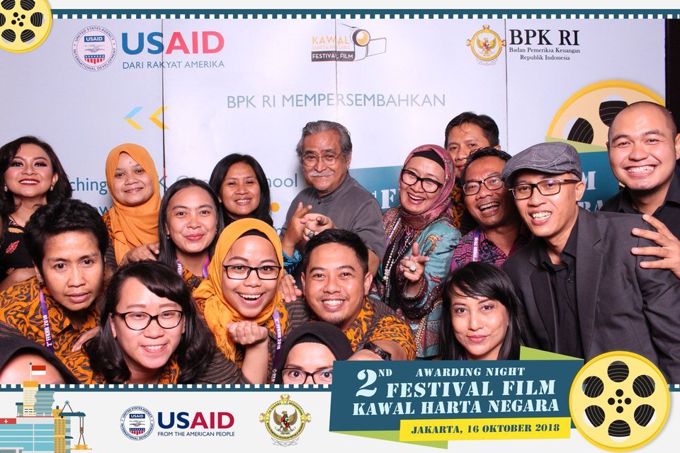 Photobooth ID Jakarta 2nd Awarding Night Festival Film Kawal Harta Negara