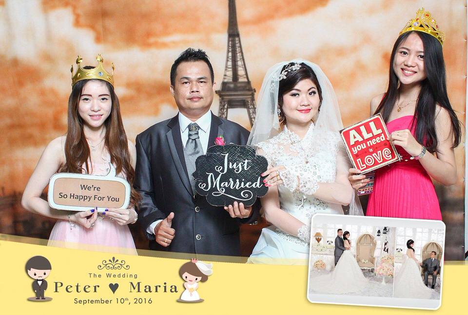 Photobooth ID Jakarta Wedding Peter Maria