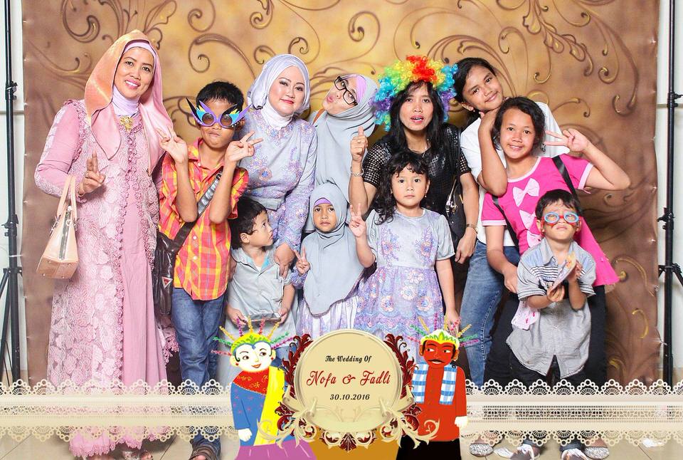 Photobooth ID Jakarta Weding Nofa Fadli