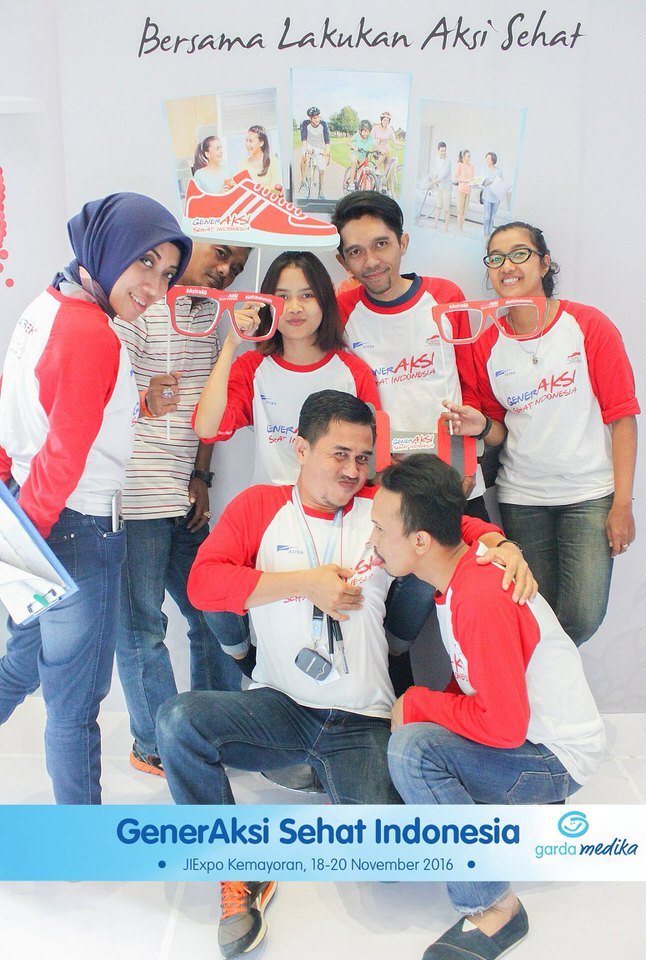 Photobooth ID GenerAksi Sehat Indonesia Astra Garda Medika