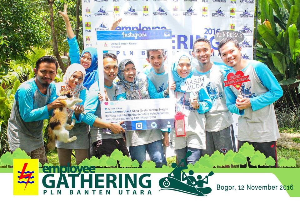 Photobooth ID Jakarta Emploee Gathering PLN Banten Utara