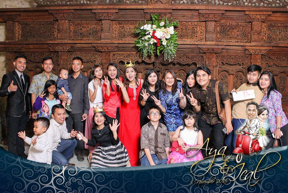 Photobooth ID Jakarta Wedding Aya Ical