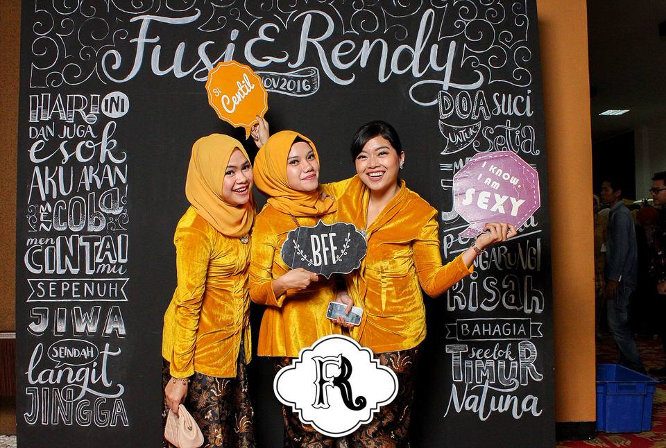 Photobooth ID Jakarta Wedding Fusi Rendy