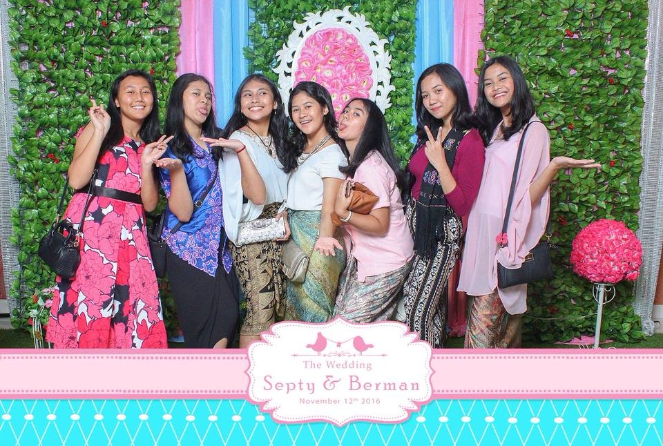 Photobooth ID Jakarta Wedding Septy Berman