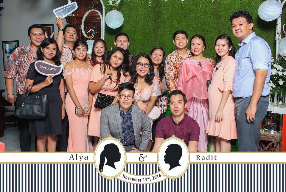 Photobooth ID Wedding Putri Radit