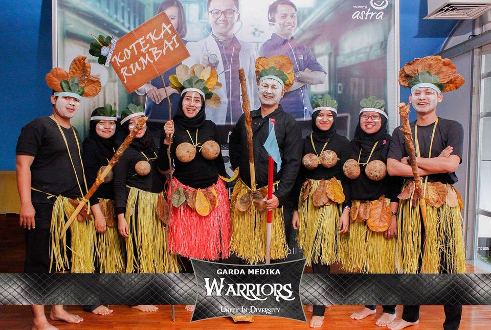 Photobooth ID Garda Medika Warriors Unity in Diversity