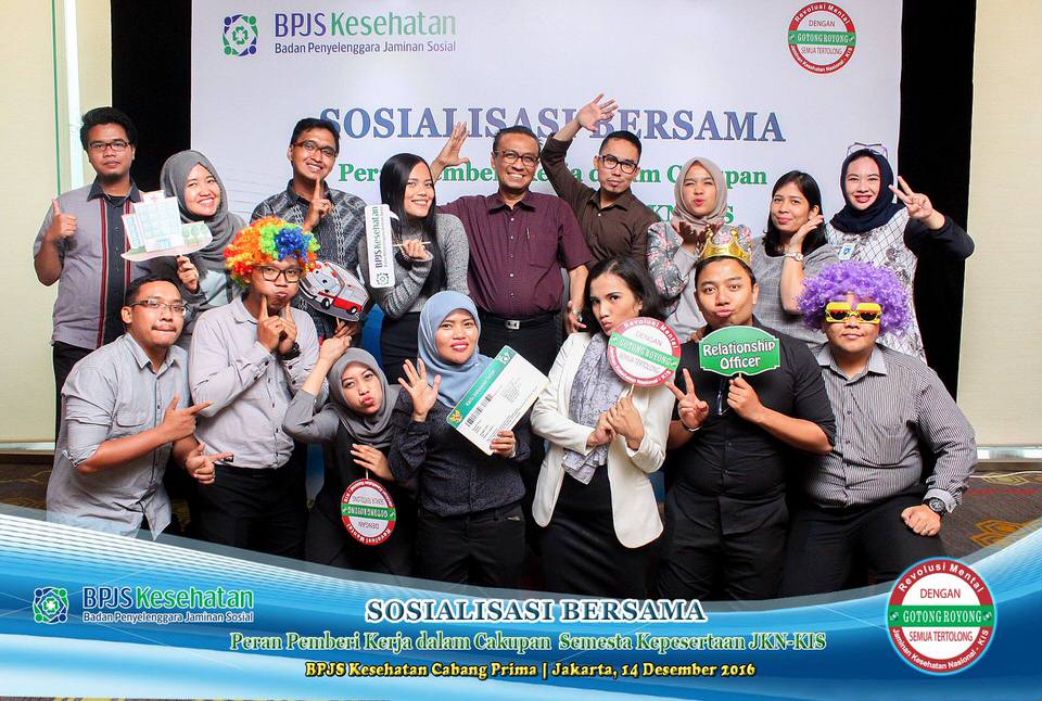 Photobooth ID Sosialisasi Bersama BPJS Kesehatan