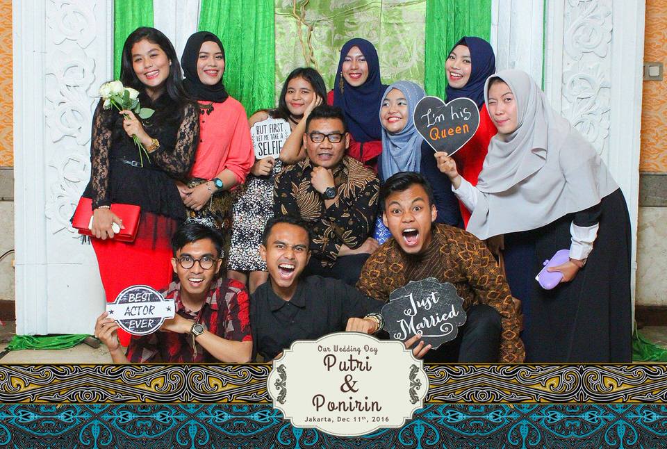 Photobooth ID Wedding Putri Ponirin