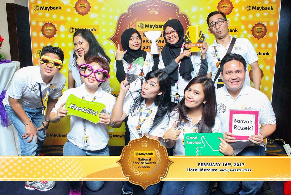 Photobooth ID Maybank National Service Awards