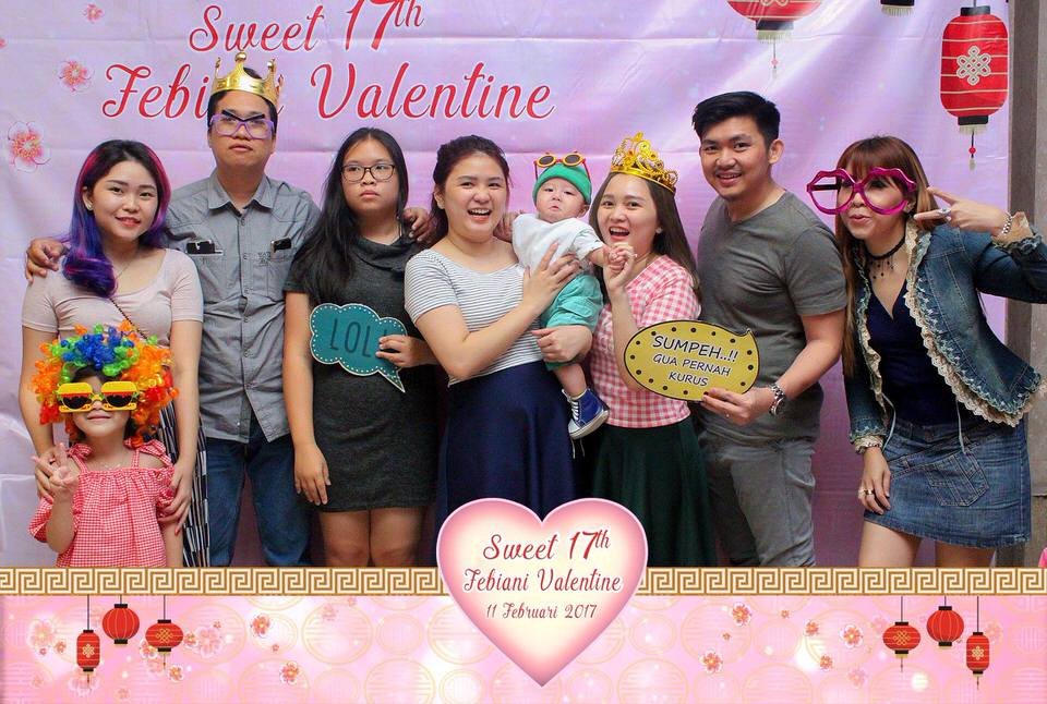 Photobooth ID Sweet Seventeen Febian Valentine