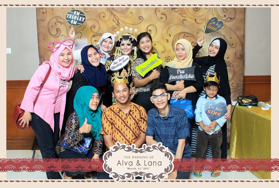 Photobooth ID Wedding Alva Lana