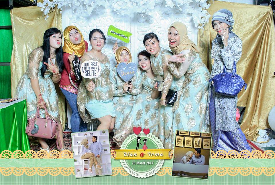 Photobooth ID Wedding Rian Irma