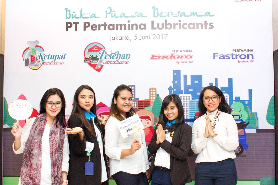 Photobooth ID Bukber With PT Pertamina Lubraciants