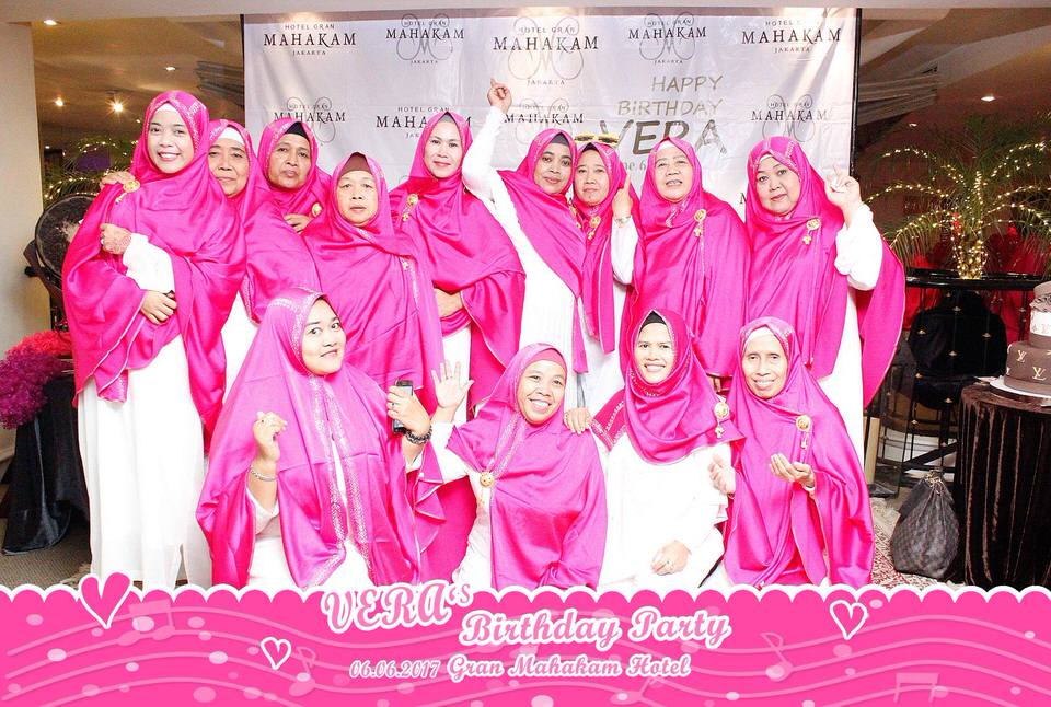 Photobooth ID Vera Birthday Party And Bukber @Gran Mahakam Hotel