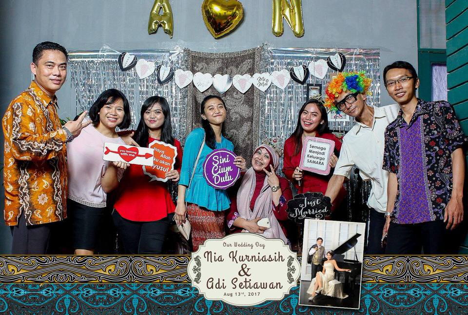 Photobooth ID Wedding Nia Adi