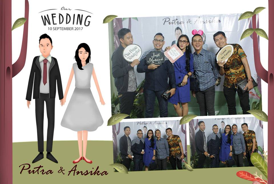 Photobooth ID Wedding Putra Cika