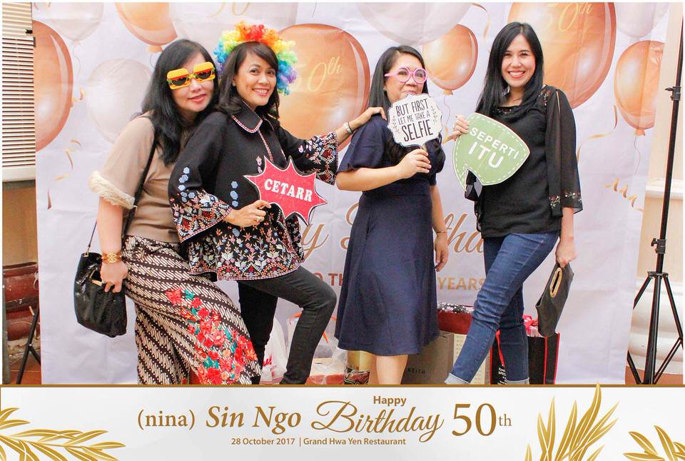 Photobooth ID Birthday Nina SIN NGO 50th