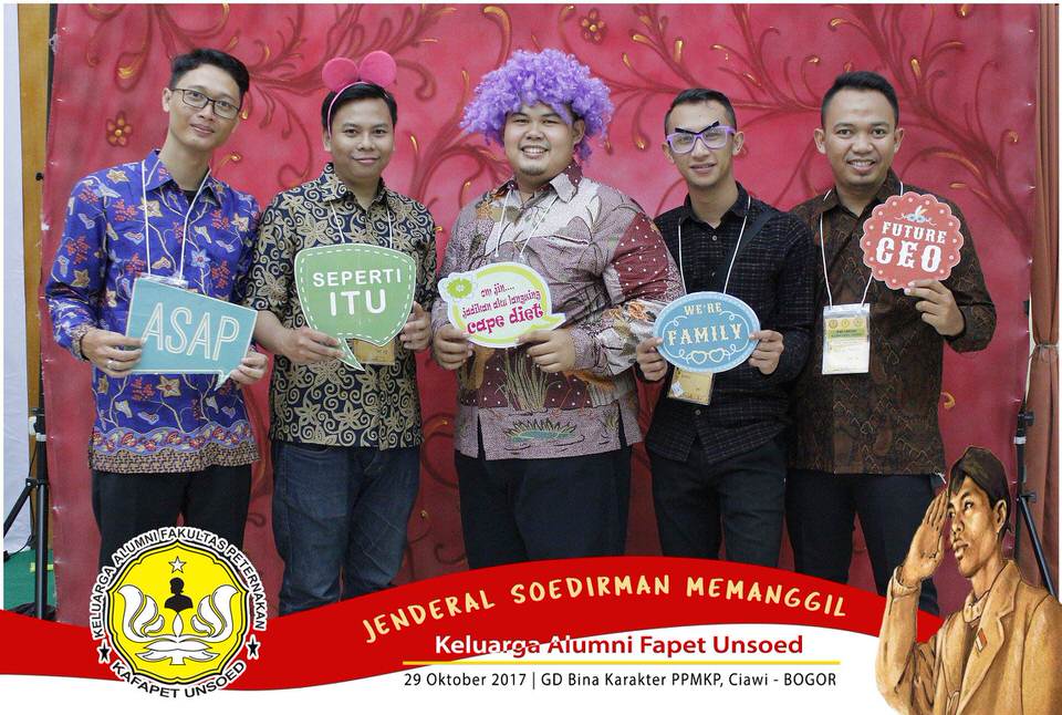 Photobooth ID Keluarga Alumni Fapet Unsoed