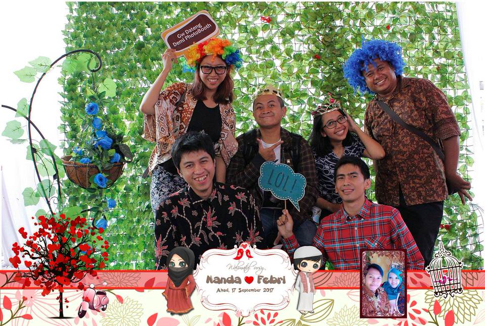 Photobooth ID Wedding Nanda Febri