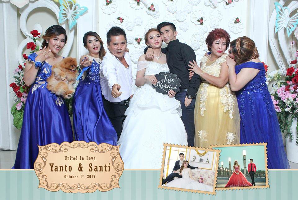 Photobooth ID Wedding Yanto Santi