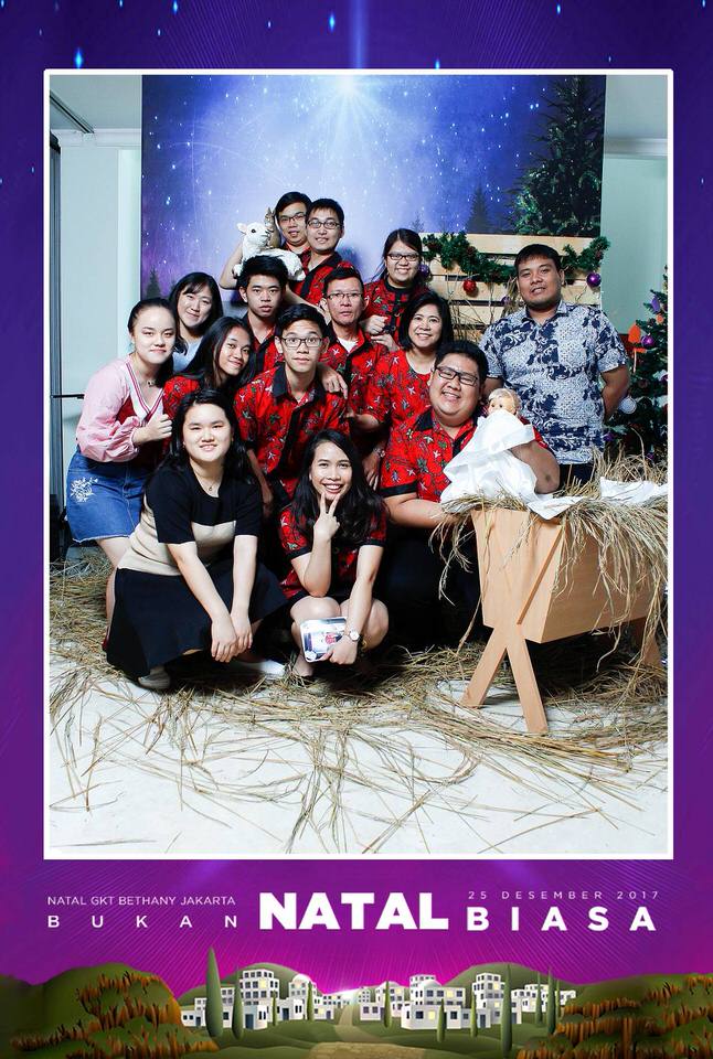 Photobooth ID Bukan Natal Biasa Ibadah Natal GKT Bethany