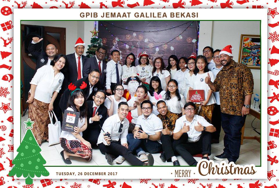 Photobooth ID Natal GPIB Jemaat Galilea Bekasi