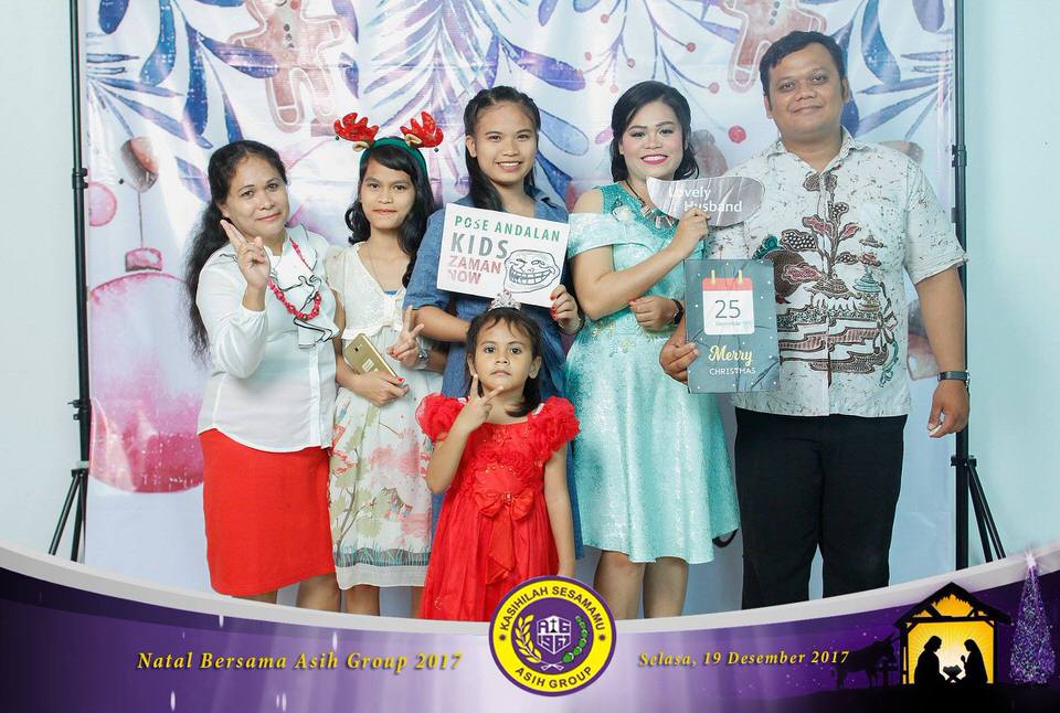 Photobooth ID Natal bersama Asih Group 2017