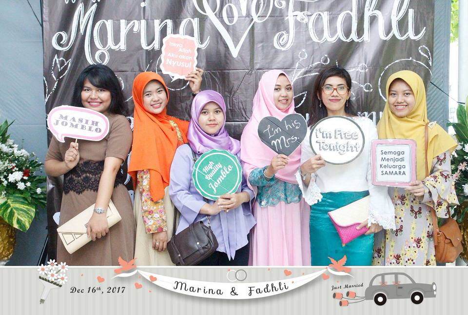 Photobooth ID Wedding Marina And Fadhli