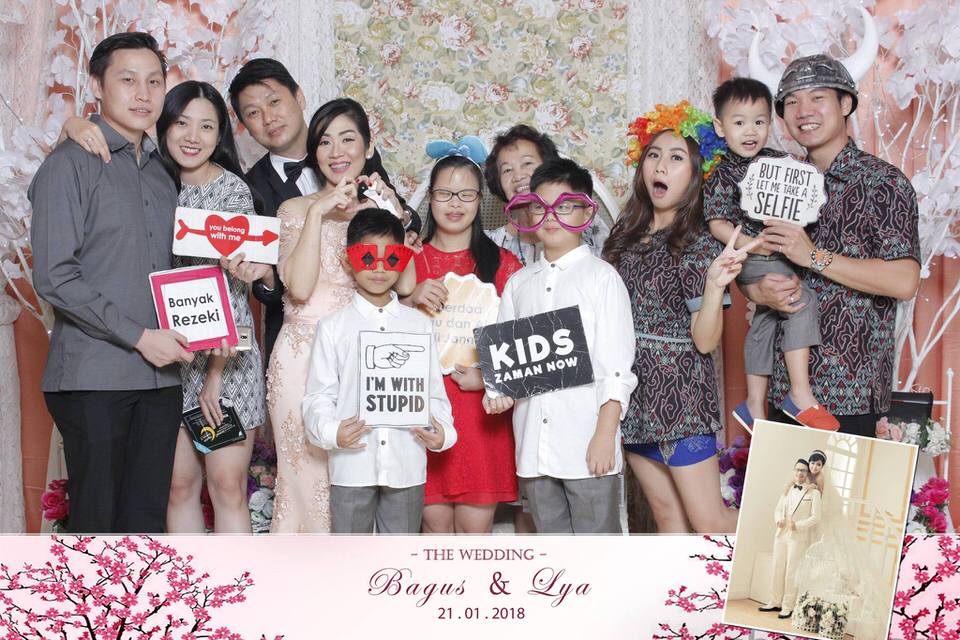 Photobooth ID Wedding Bagus And Lia