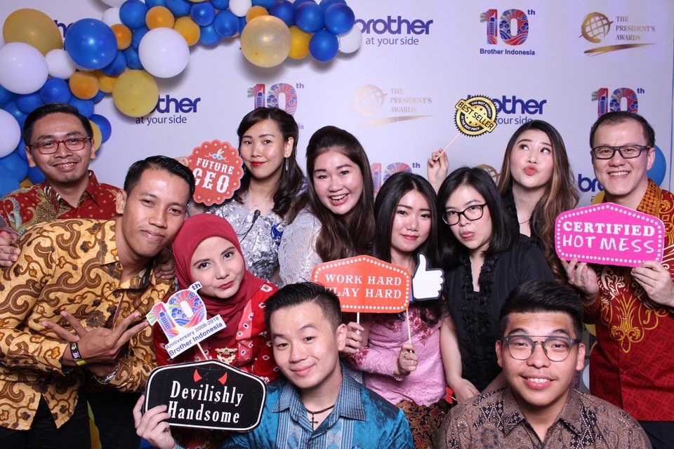 Photobooth ID Jakarta Anniverary Brother10th @Shangri La