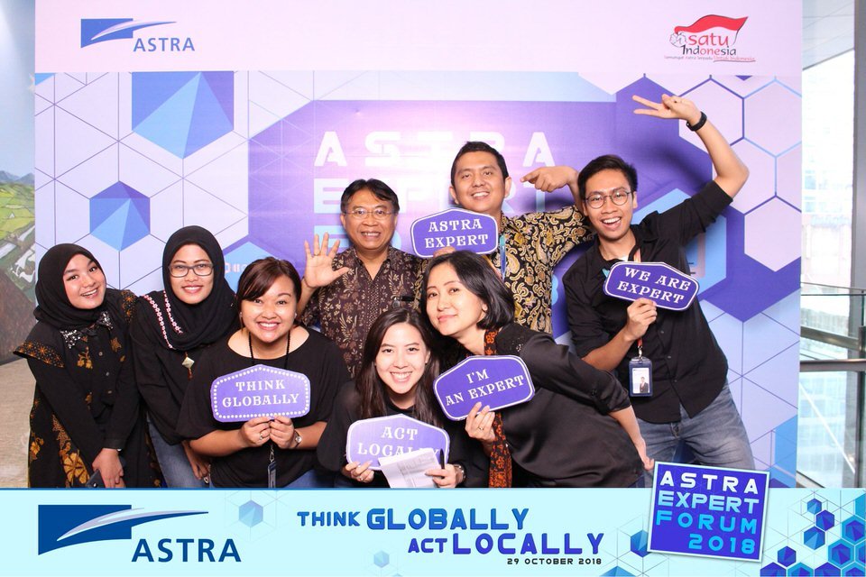 Photobooth ID Jakarta Astra Expert Forum 2018