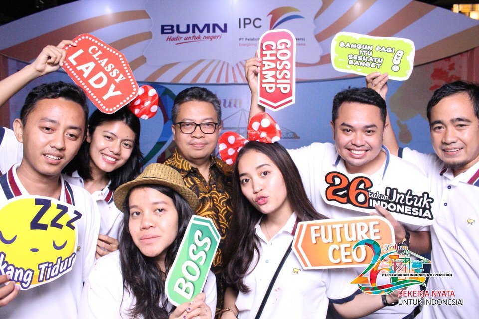 Photobooth ID Jakarta Anniversary 26th IPC Pelabuhan Indonesia Tanjung Priok