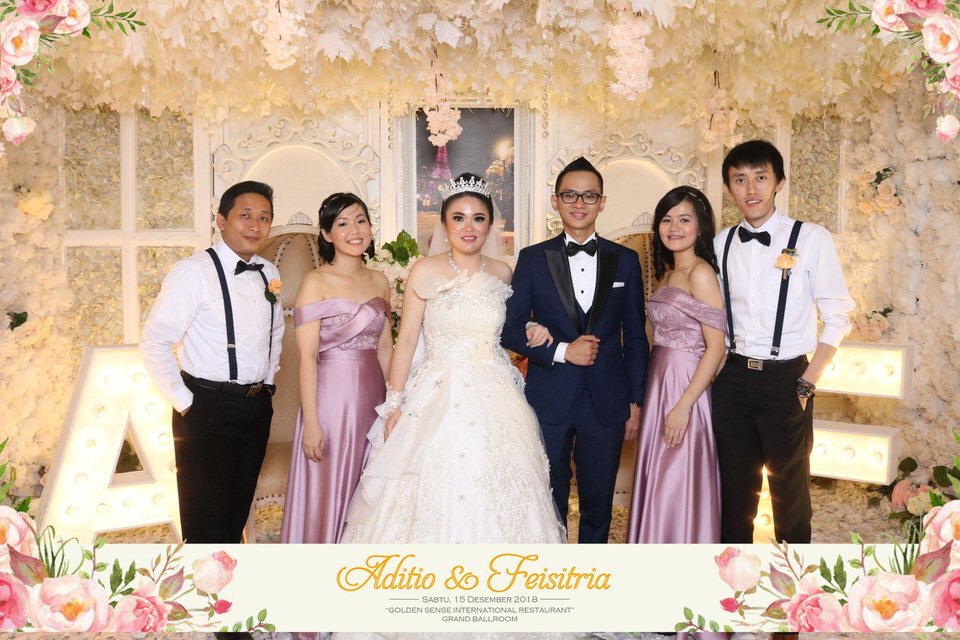 Photobooth ID Jakarta Wedding Aditio And Feisitria