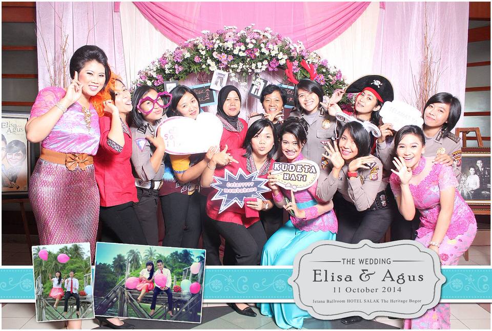 Photobooth Jakarta Wedding Elisa And Agus