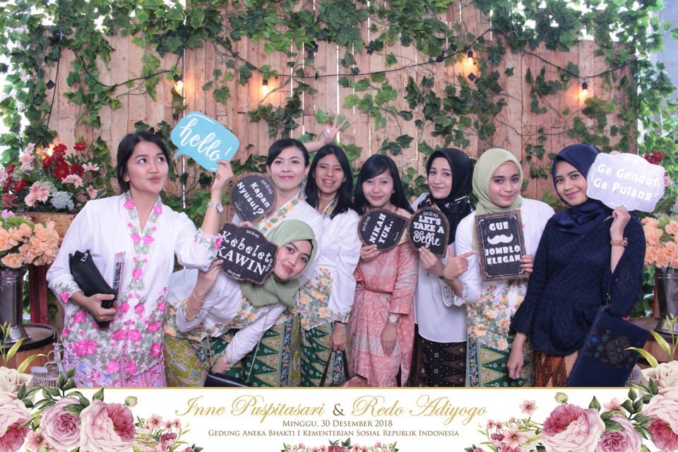 Photobooth Jakarta Wedding Ine And Redo