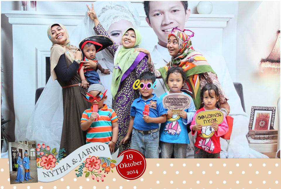 Photobooth jakarta Wedding Nytha And Jarwo