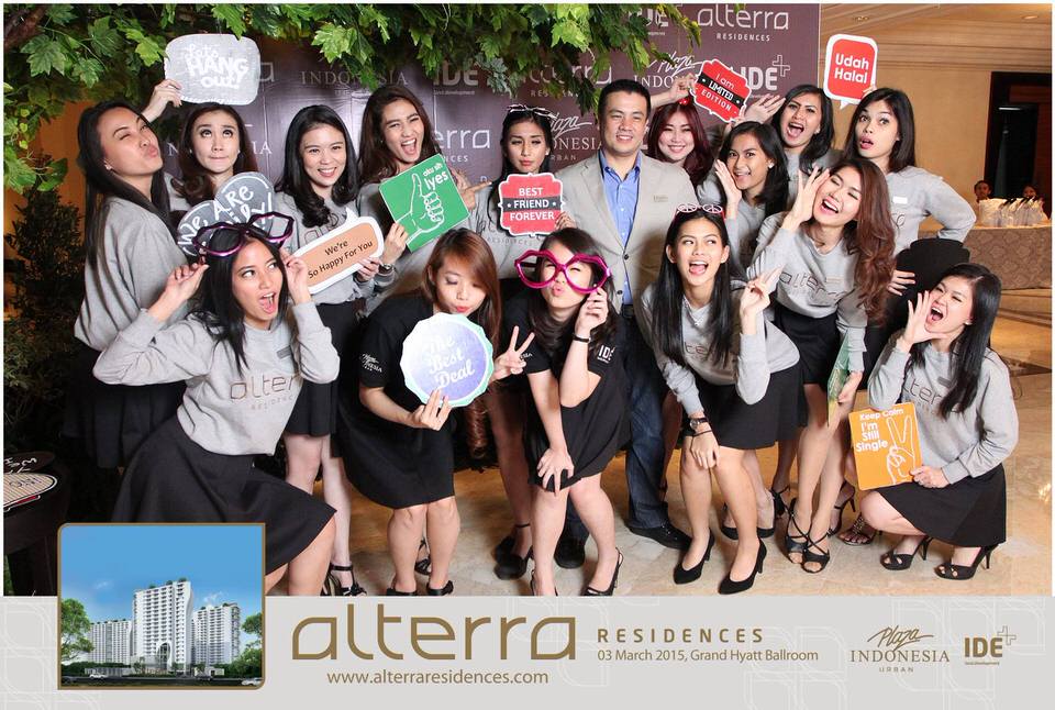 Photobooth Jakarta Alterra Residences Plaza Indonesia