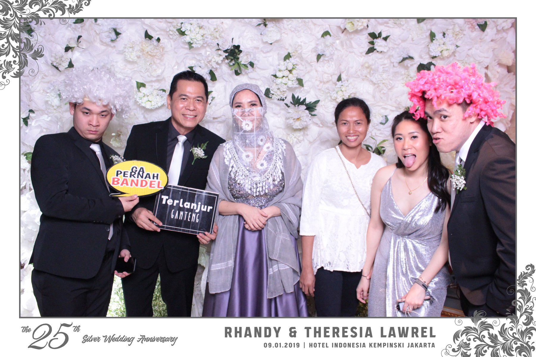 Photobooth Jakarta Anniversary Wedding Rhandy And Theresia