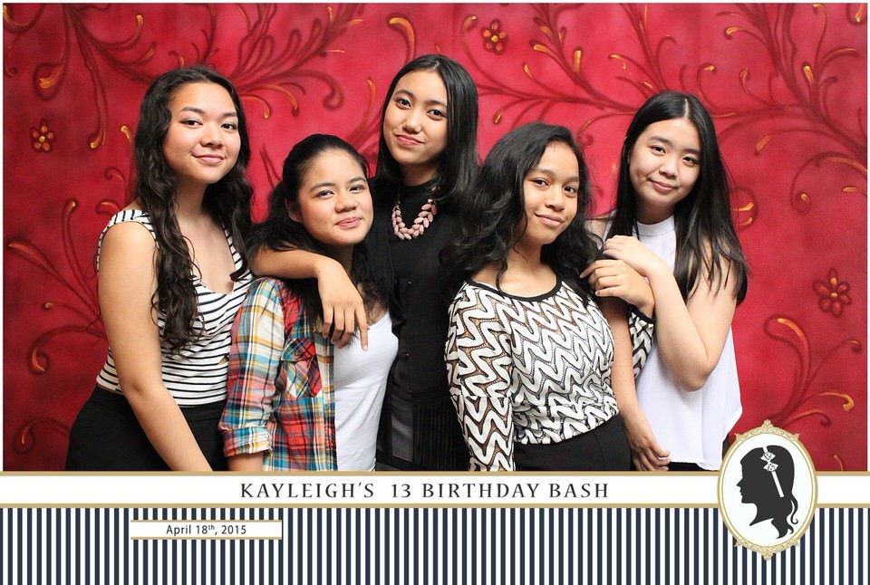 Photobooth Jakarta Kayleigh 13th Birthday Bash