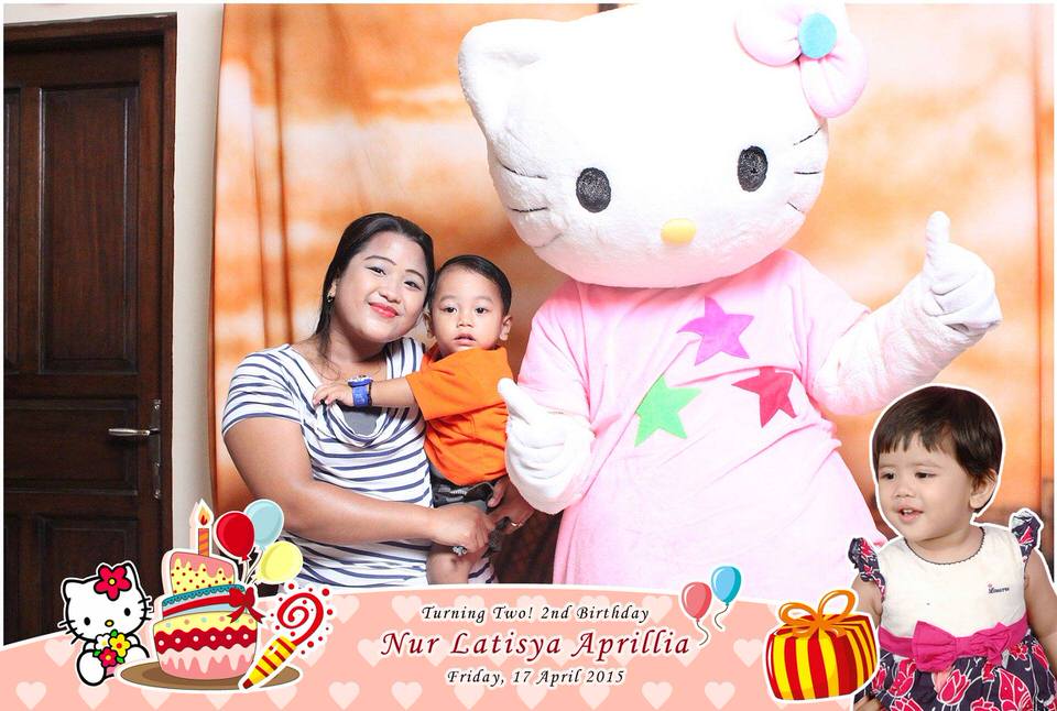 Photobooth Jakarta Nur Latisya Aprillia Birthday 2nd